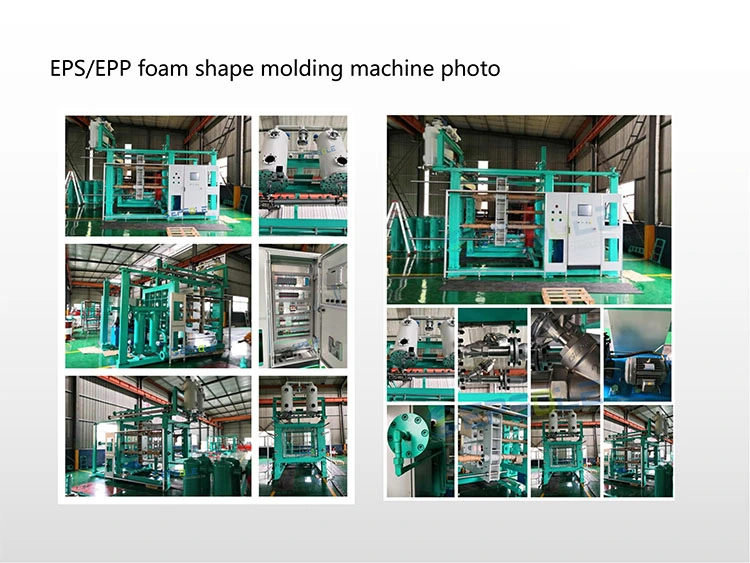 Long Service Life EPP Foam Box Forming Automatic Vacuum Shape Moulding Machine